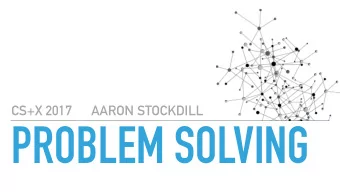 PROBLEM SOLVING  2  CS+X  3  CS+X  SCULPTURE  GEOLOGY  FINANCE  MATHEMATICS  COMPUTER SCIENCE  4