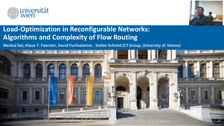 load optimization in reconfigurable networks algorithms