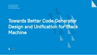 T  o  w  a  a  r  r  d  d  s  s  B  B  e  e  t  t  t  e  r  C  C  o  o  d  d  e  e  G  G  e  e  n