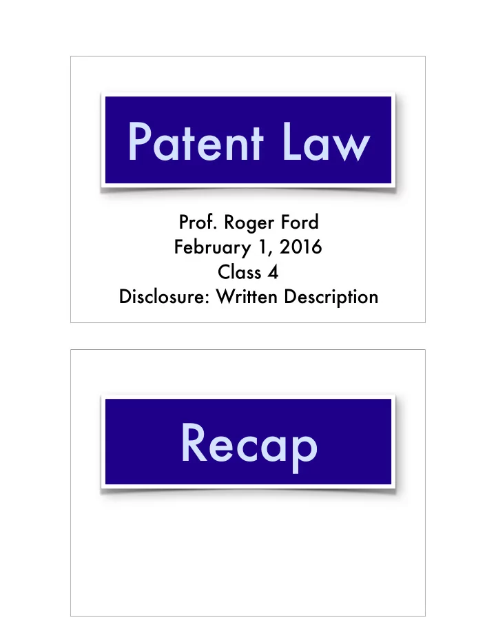 patent law