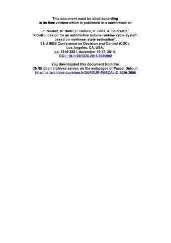 This document must be cited according  to its fjnal version which is published in a conference as: