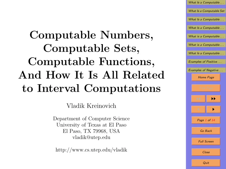 computable numbers