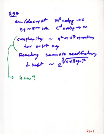e  S-  b4t  or^t1  fu  e t - t  &quot;RSA-640&quot;, a 640 bit (193-digits) number was factored in