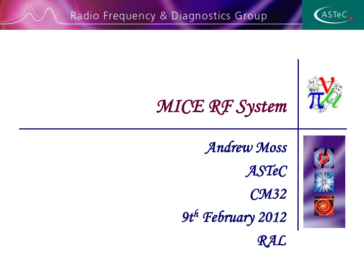 mice ce rf sy f system em