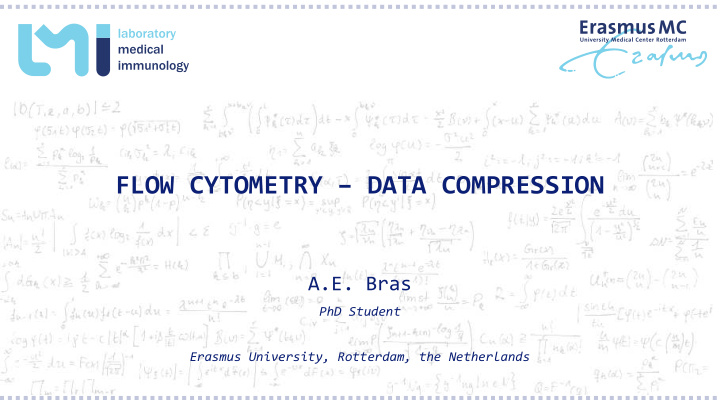 flow cytometry data compression