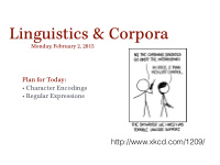 linguistics corpora