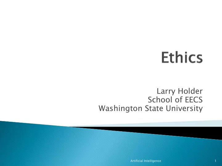 larry holder school of eecs washington state university