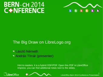 The Big Draw on LibreLogo.org  Lszl Nmeth  Andrs Tmr (presenter)  Hint to readers: it