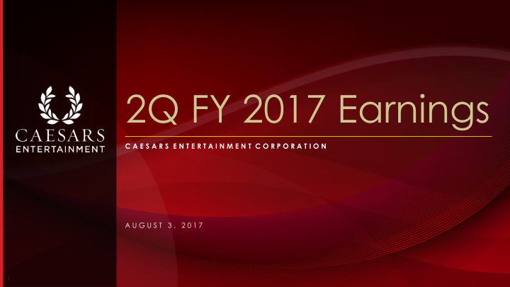 2q fy 2017 earnings