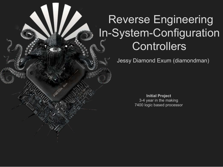 reverse engineering in system configuration controllers