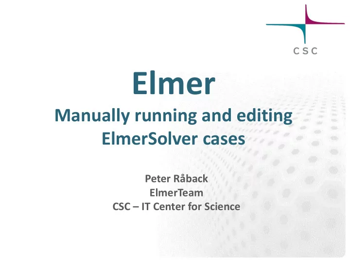 elmer