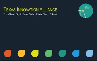 What problem are we solving?  What problem are we solving? T EXAS T ECHNOLOGY T ASK F ORCE  Next