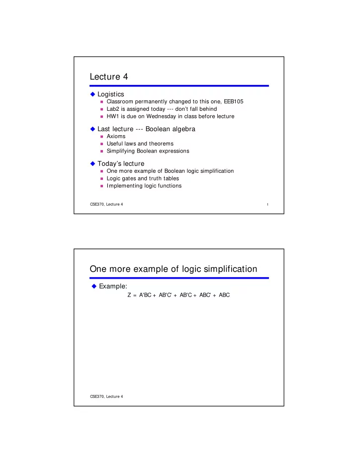 lecture 4