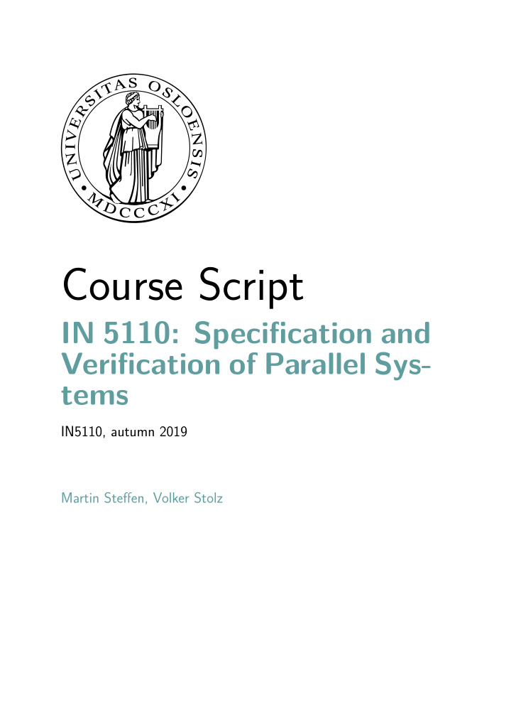 course script