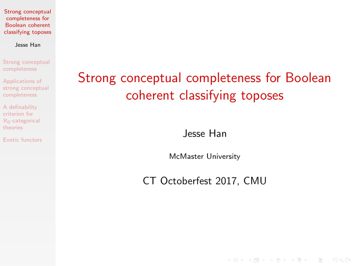 strong conceptual completeness for boolean