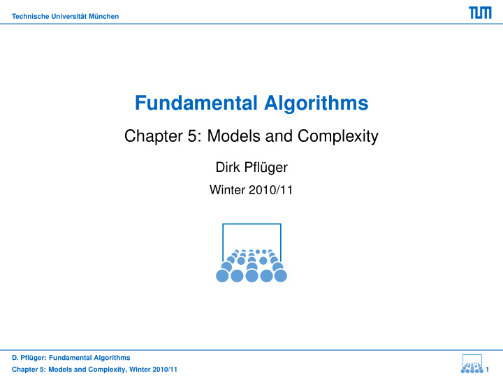 fundamental algorithms