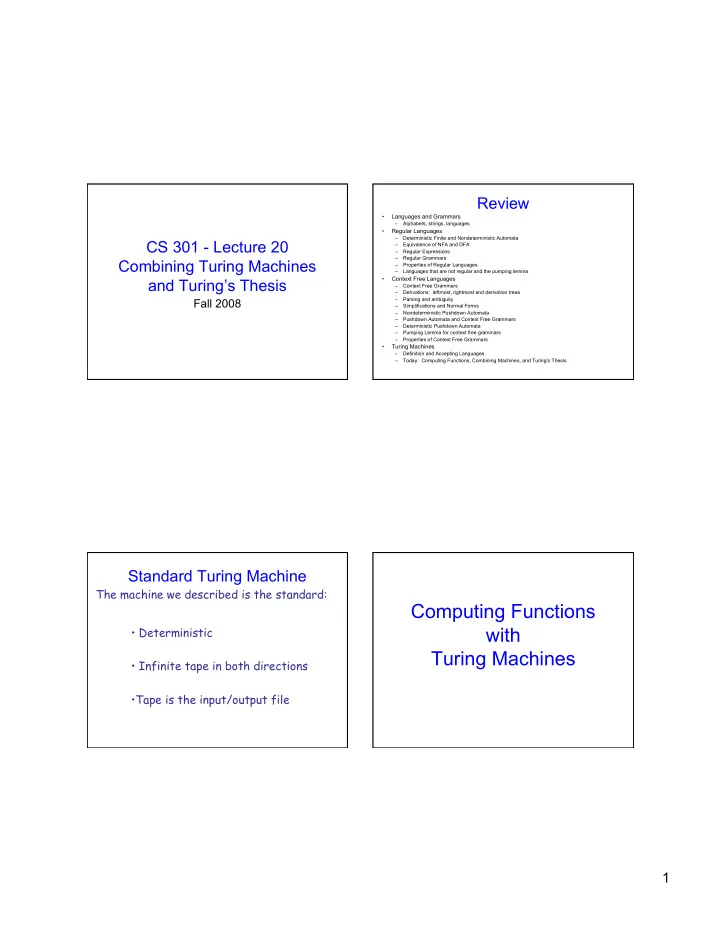 computing functions