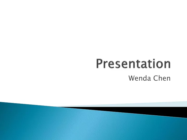 wenda chen