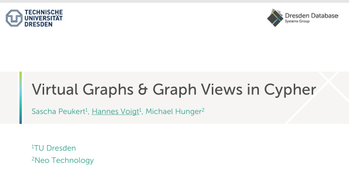 virtual graphs graph views in cypher