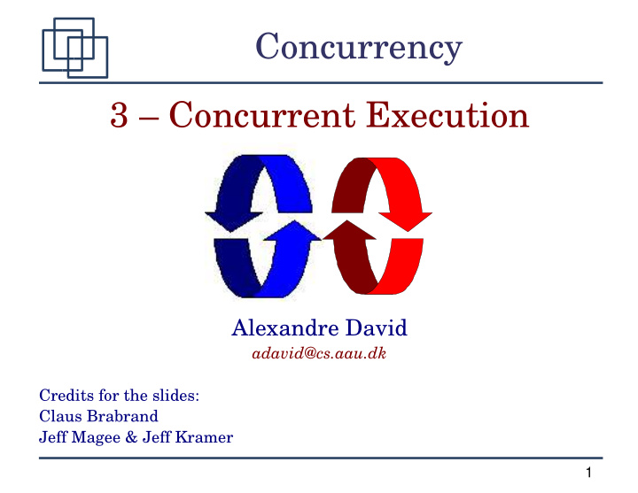 concurrency 3 concurrent execution