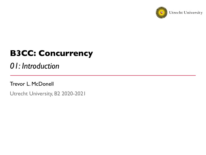 b3cc concurrency 01 introduction