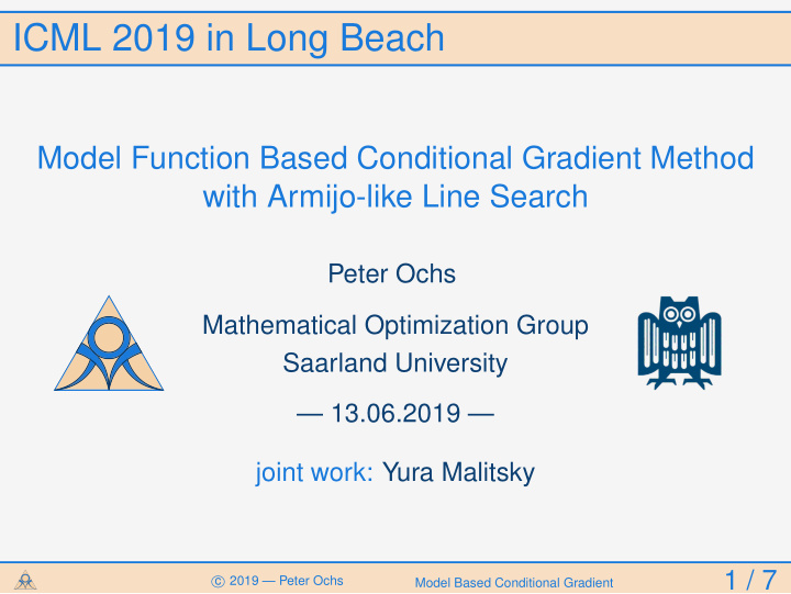 icml 2019 in long beach