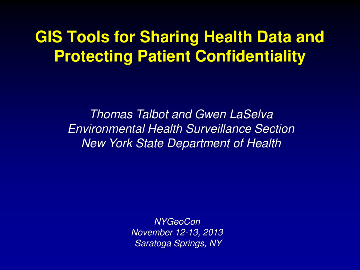 protecting patient confidentiality