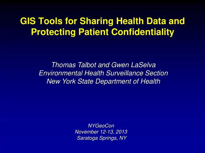 protecting patient confidentiality