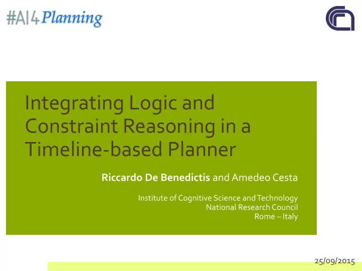integrating logic and