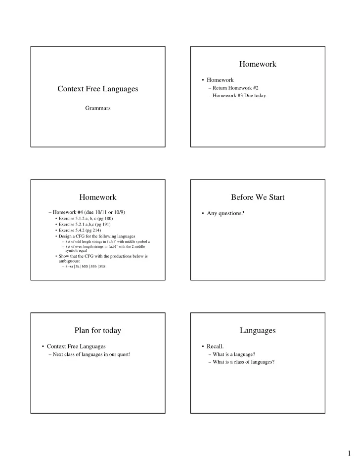 homework