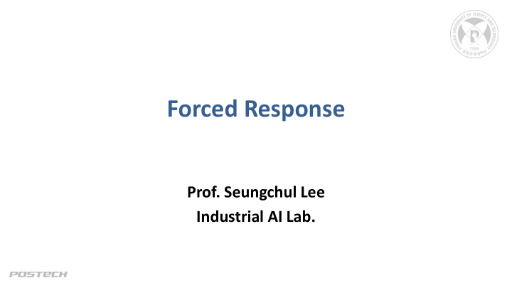 forced response