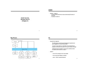 ADMIN    Reading  Chapter 6  Including RAID (6.9) but dont stress memorizing the names