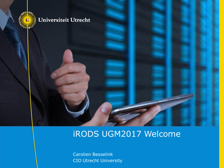 irods ugm2017 welcome