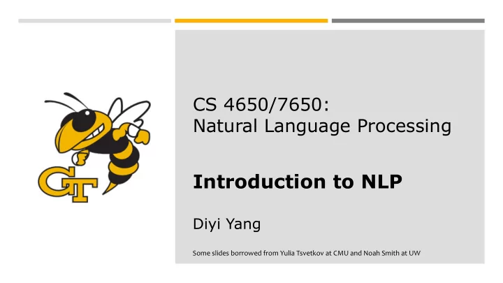 introduction to nlp