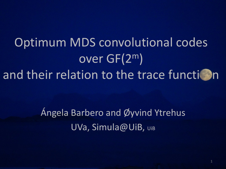 optimum mds convolutional codes over gf 2 m and their