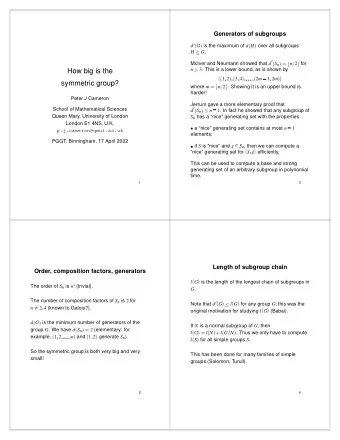 How big is the  1  2  3  4  2 m  1