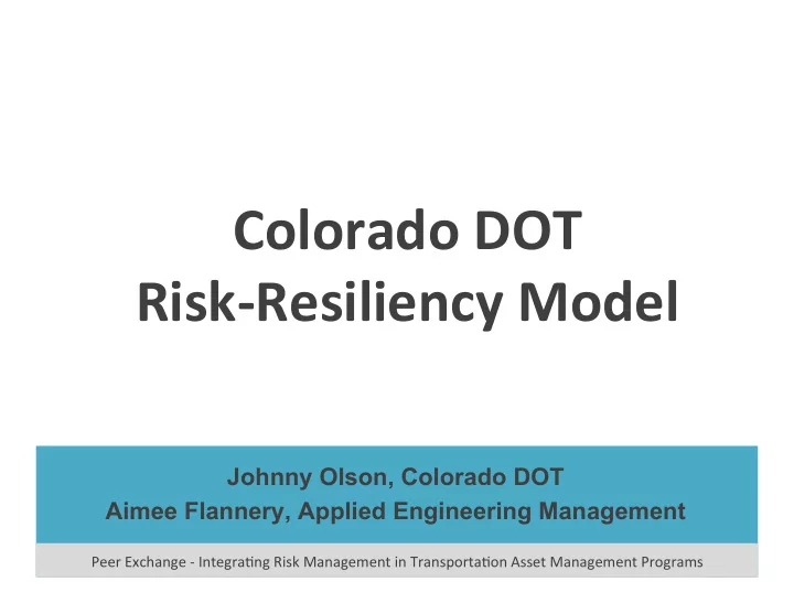 colorado dot