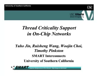 2  3  Intel 48-core SCC processor  Tilera 100-core processor  Introduction  Parallel program