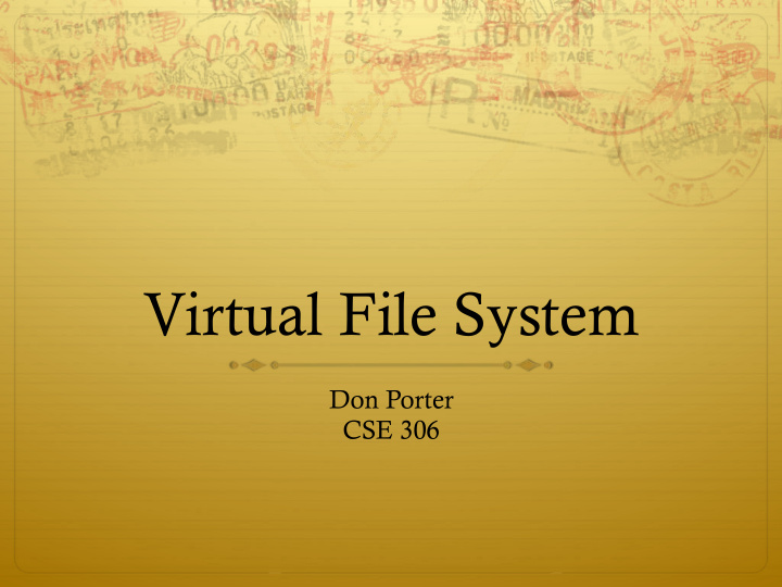 virtual file system