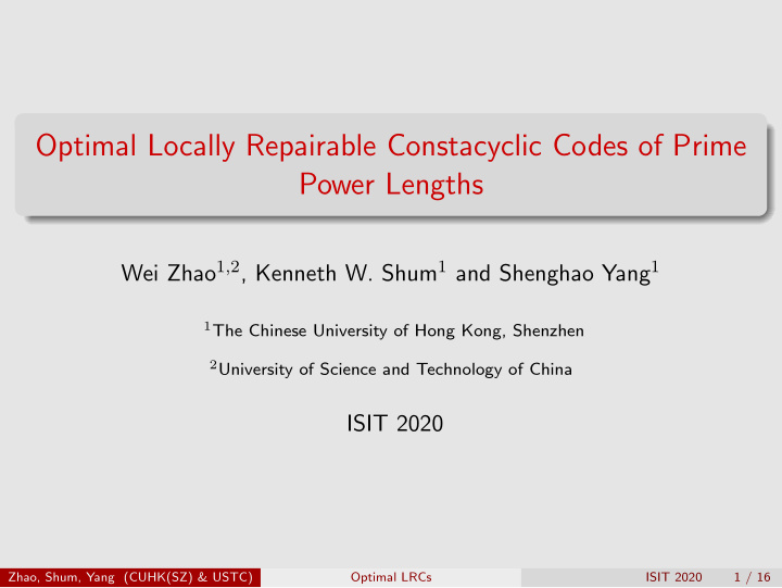 optimal locally repairable constacyclic codes of prime