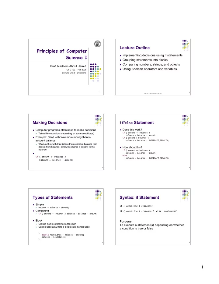 principles of computer