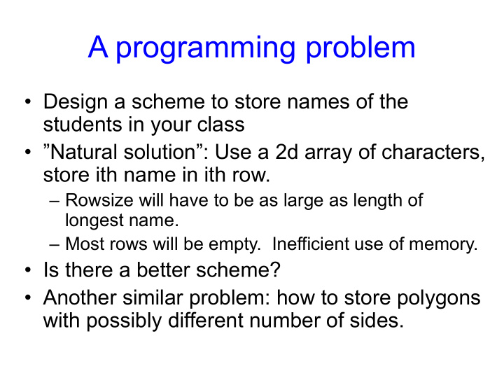 a programming problem