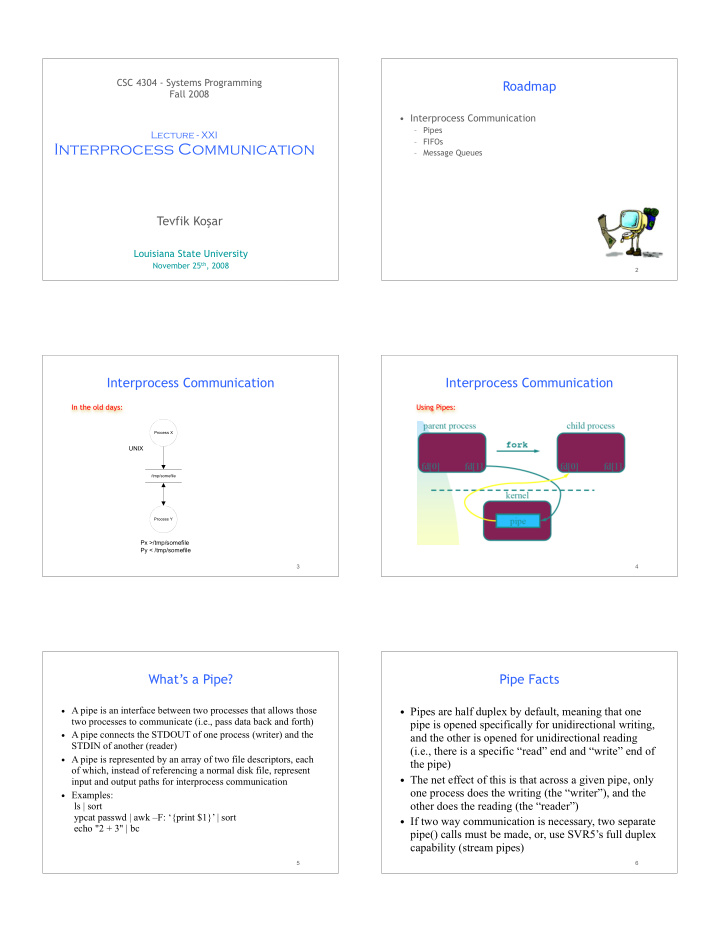 interprocess communication