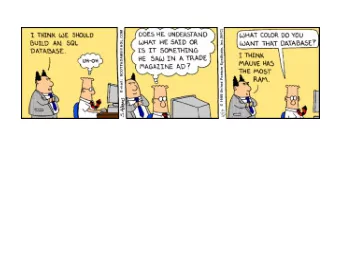 Databases    Lecture  1    Standard  stuff    Class  webpage