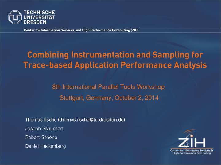 combining instrumentation and sampling for trace based