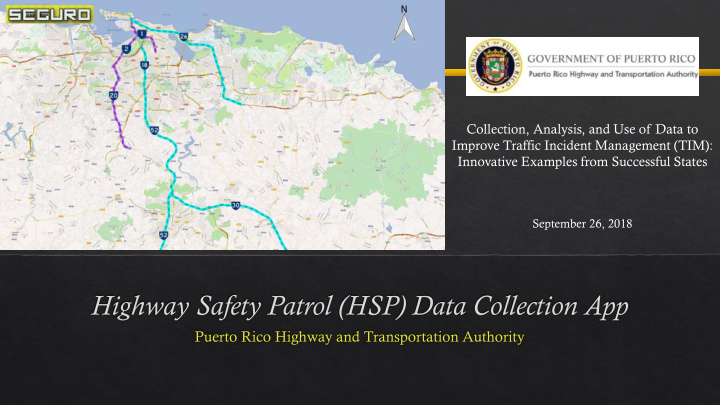 collection analysis and use of data to improve traffic