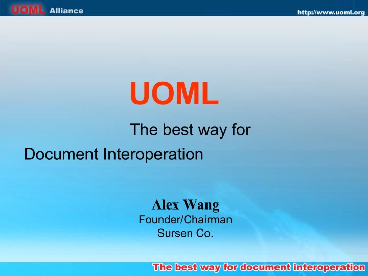 puzzles on document interoperability