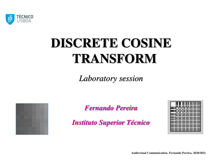 discrete cosine transform