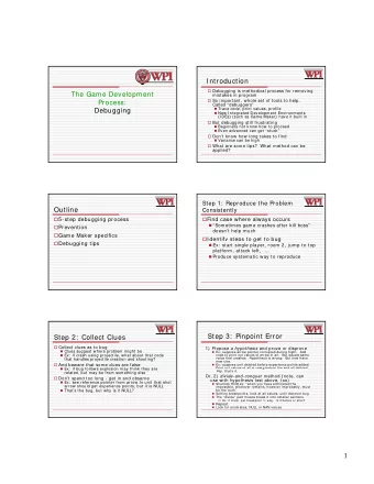 1  Step 4:  Repair the Problem  Step 5:  Test Solution  Obvious, but can be overlooked if