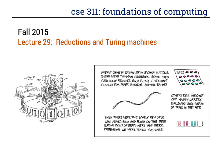 cse 311 foundations of computing fall 2015